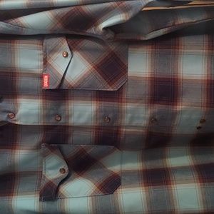 Dixxon flannel, The Riveted 2X Blue & Brown